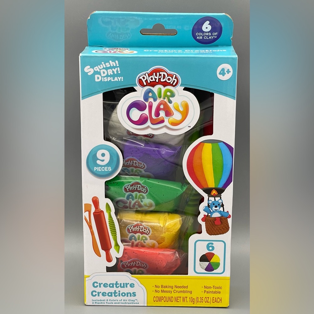 PLAY-DOH Air Clay Creature Creations 4+ BRAND NEW FACTORY SEALED
